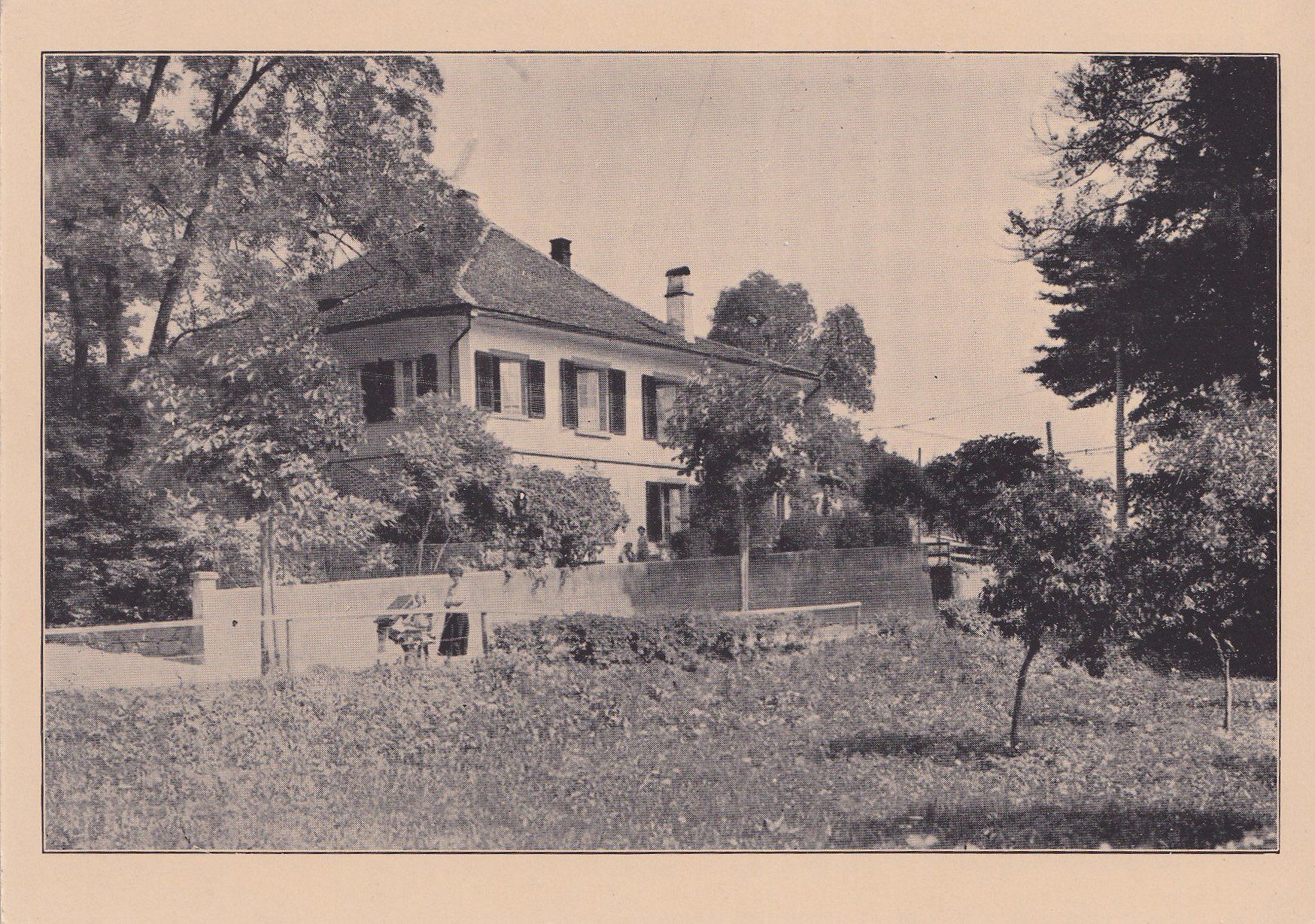 Cartes postales: Pension Bächimatt Thun – D'occasion à Cormoret par Pascalll2001