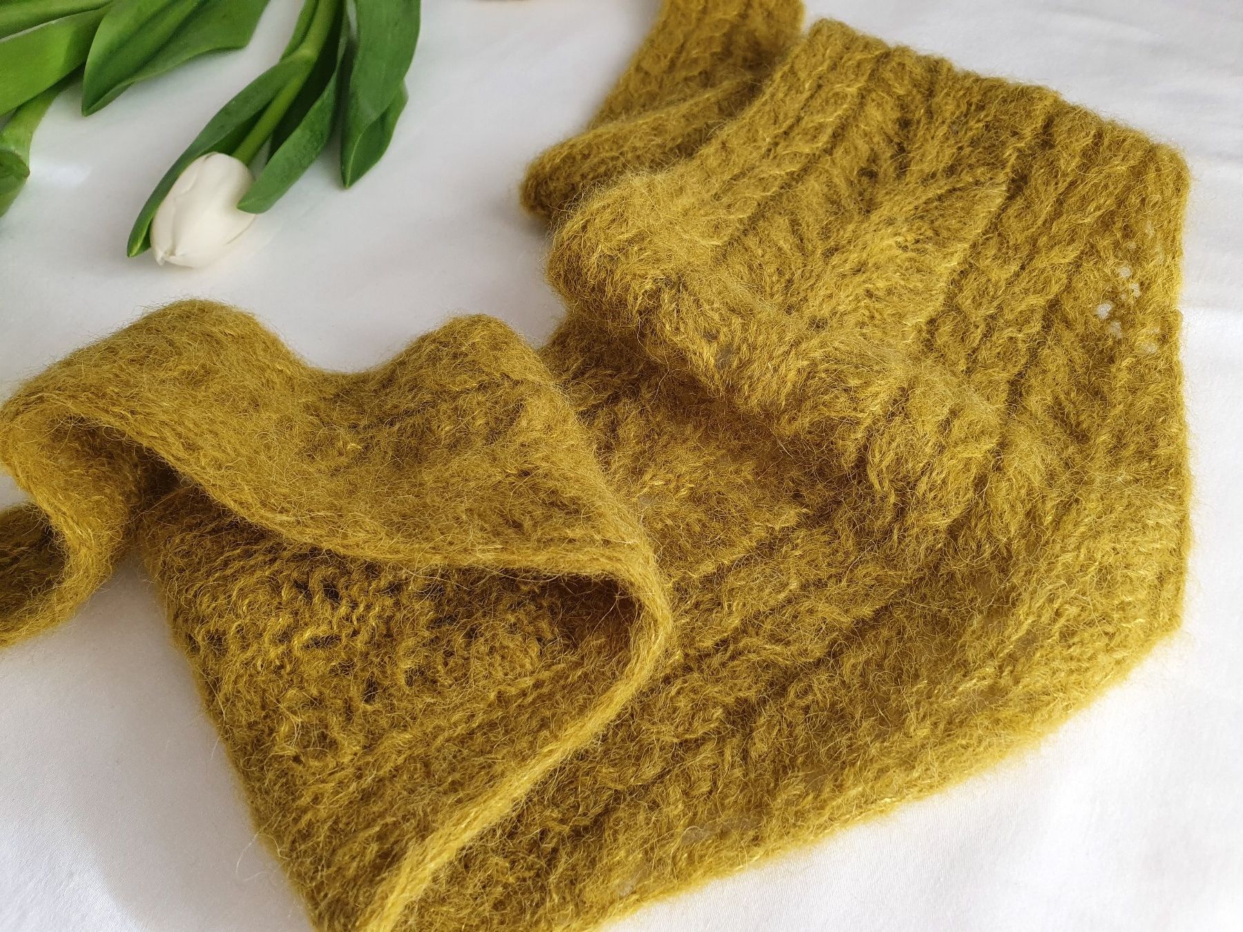 Foulard & Sciarpe: Strickschal, Handgestrickt, Unikat, Geschenk – Nuovo e nell'imballaggio originale da Neunkirch venduto da Sandramay 1