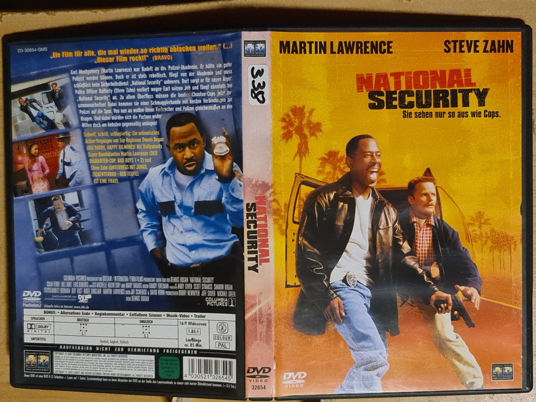 Tutti i DVDs: DVD National Security mit Martin Lawrence & Steve Zahn – Usato da Dintikon venduto da Vexi