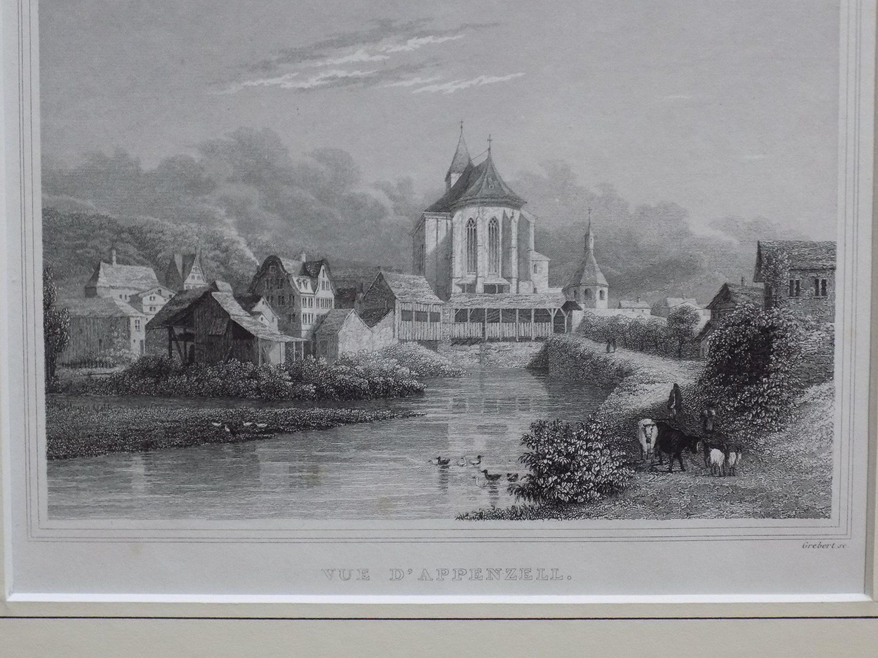 Gravures: Appenzell Innerrhoden – D'occasion à Risch par Antikfee 1