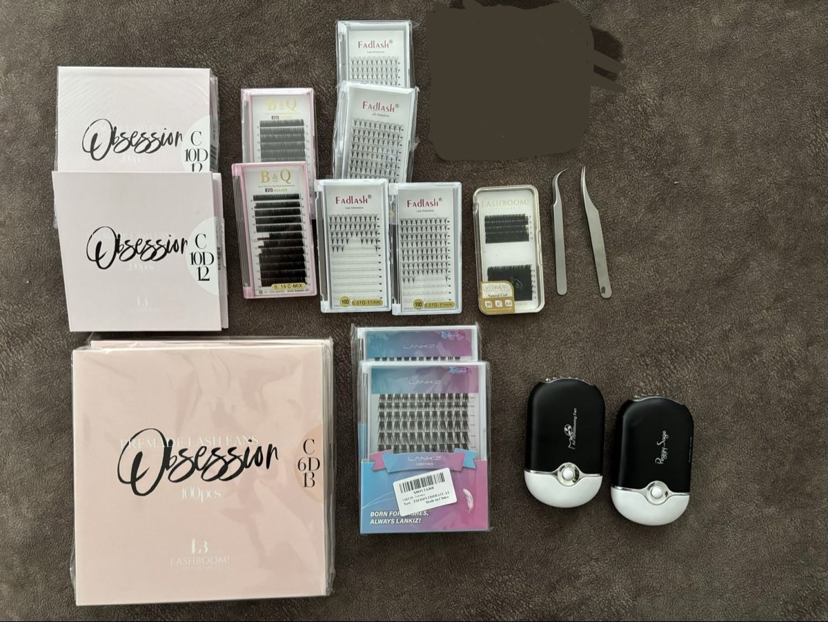 Make-up: Wimpern Extensions Set – Neu und originalverpackt aus Biel-Benken BL von Pepsi23