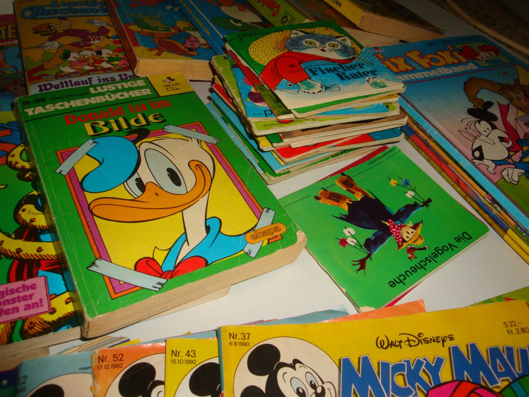 Fumetti: Konvolut Comics: Ringgi+Zofi, Mickey Maus, Fix und Foxi, ... – Difettoso da Enggistein venduto da mach1 5