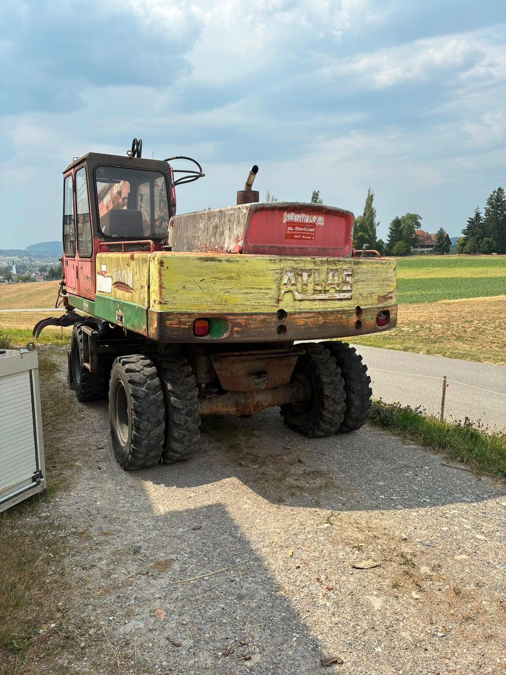Escavatori: ATLAS Bagger gebraucht funktionsfähig – Usato da Wil SG venduto da sha_6y5b 5