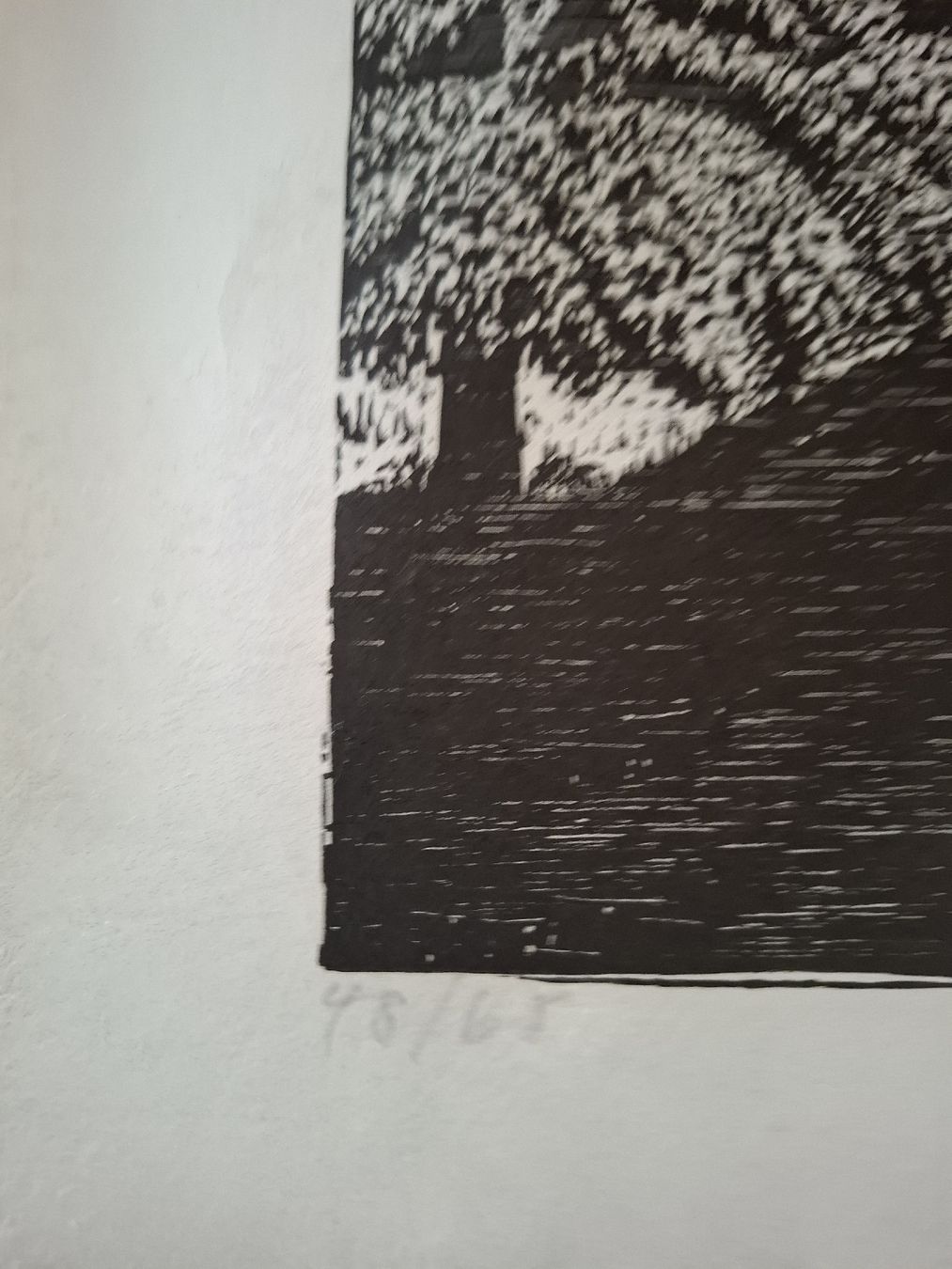 Xilografie: Holzschnitt Ruedi Peter  handsigniert, limi – Usato da Rorschacherberg venduto da Luckyhorse 2