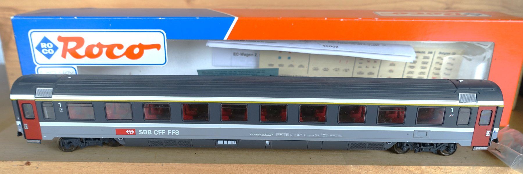 Roco Modellini di ferrovie: SBB-CFF Apm, Roco Art. 44771, DC. – Usato da Horw venduto da SwissSteamMemories 1