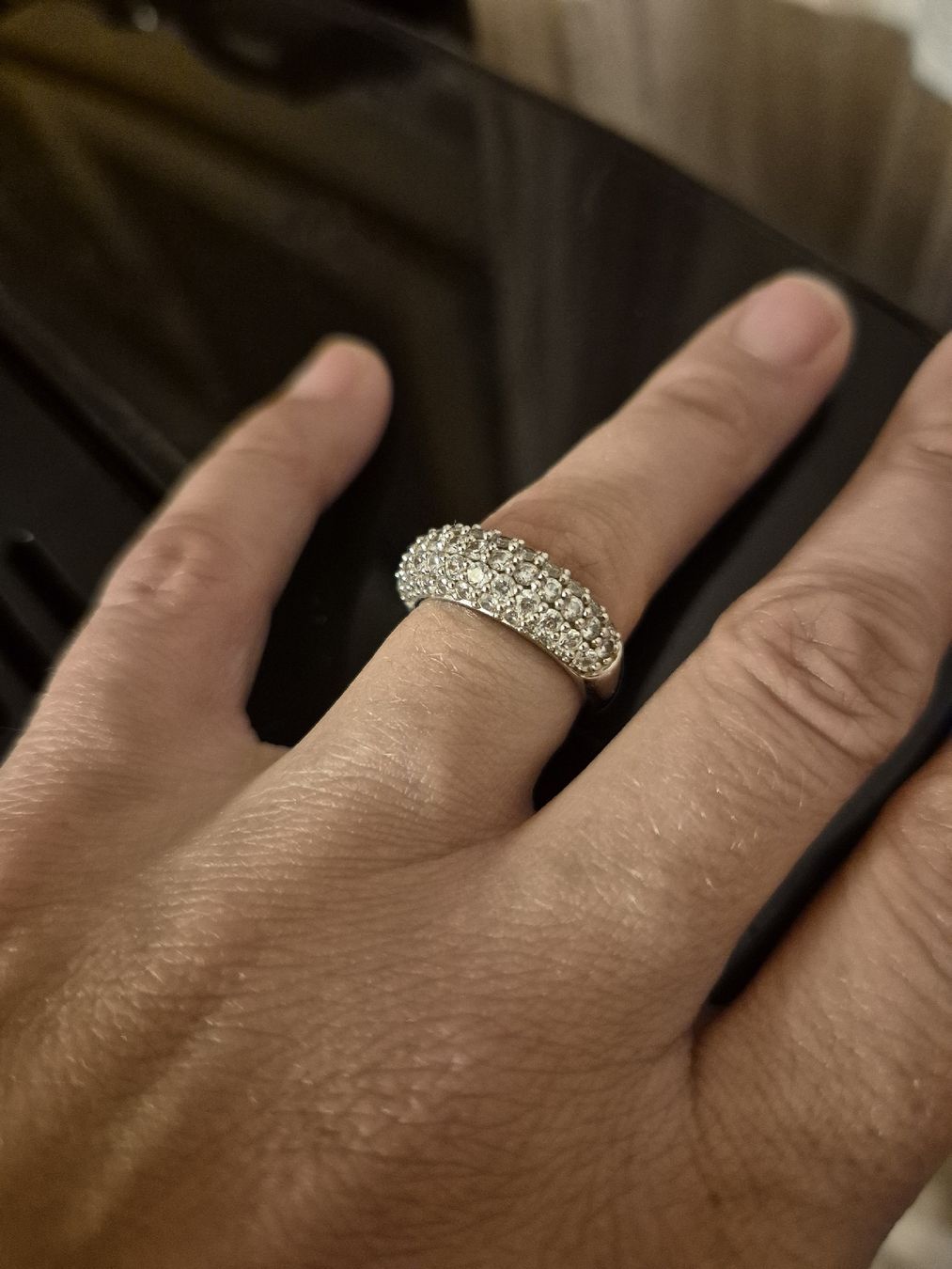 Swarovski Anelli: swarovski Ring mit Steinen Gr 52 – Usato da Wynigen venduto da La_Talpa 2