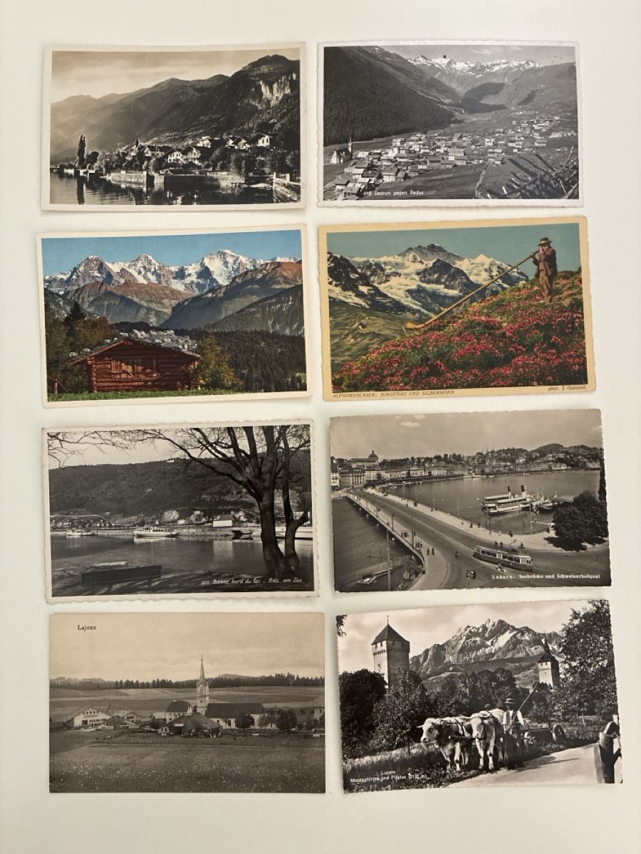 Cartes postales: 15 Ansichtskarten Schweiz Überraschungs Paket 4 – D'occasion à Oftringen par Cla.vD.74 2