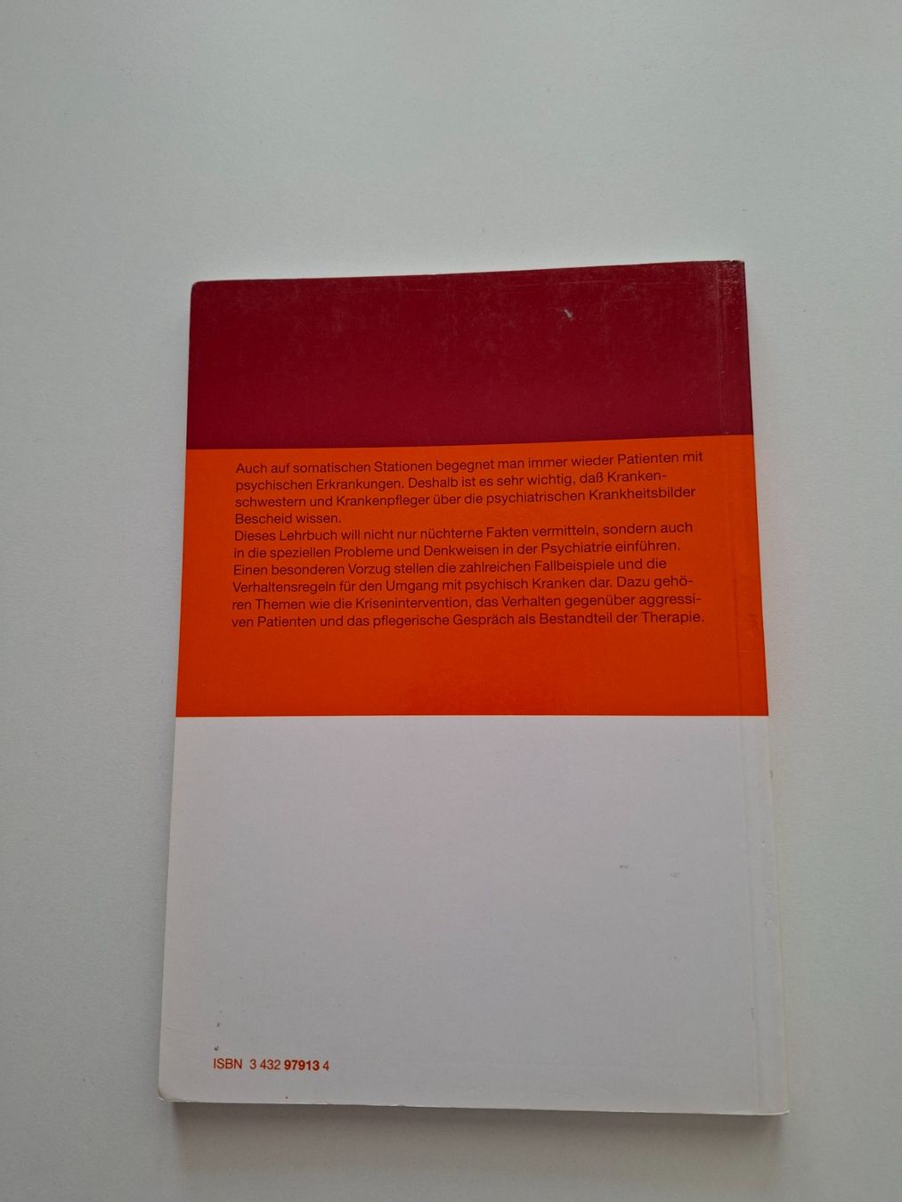 Libri: Psychiatrie für Pflegeberufe – Usato da Langenthal venduto da Markus-70 1