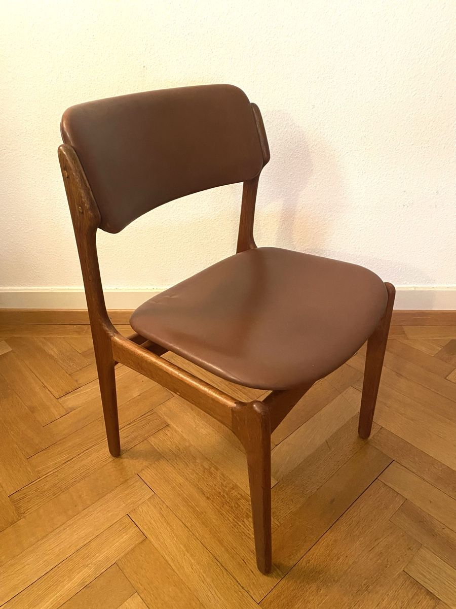 Stühle: Design Chair Stuhl Teak Erik Buch – Gebraucht aus Olten von sportwelt 1