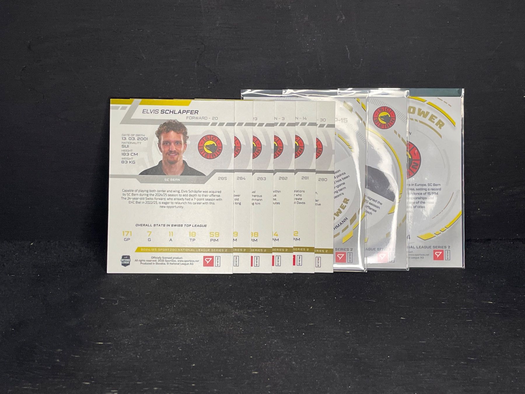 Sportzoo Sammelbilder & Trading cards: Komplettes SC Bern Base-Set Serie 2 2024/25 – Neu (gemäss Beschreibung) aus Biel/Bienne von JAN-SOLO 1