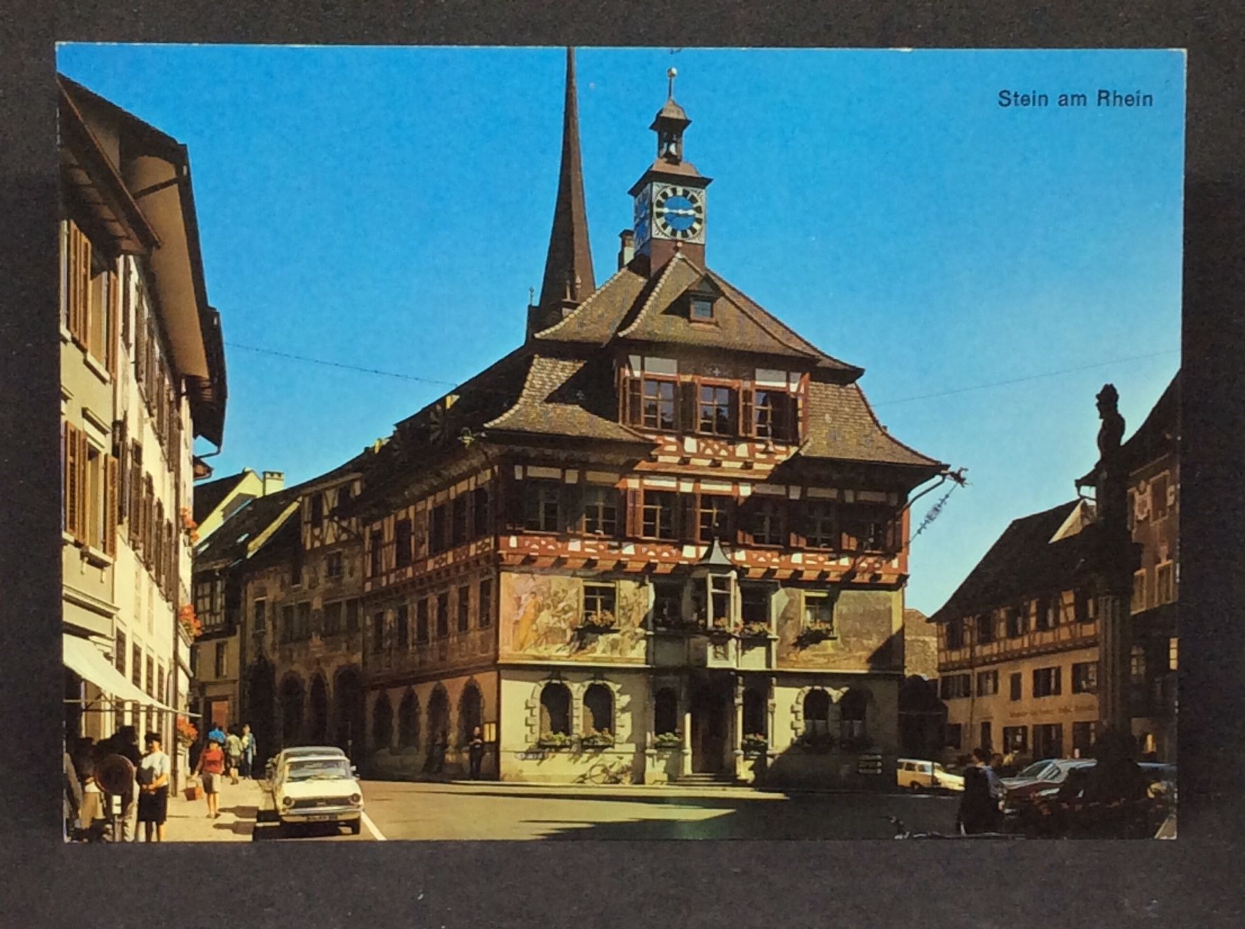 Ansichtskarten: Stein am Rhein Rathaus – Gebraucht aus Widnau von Brusi9