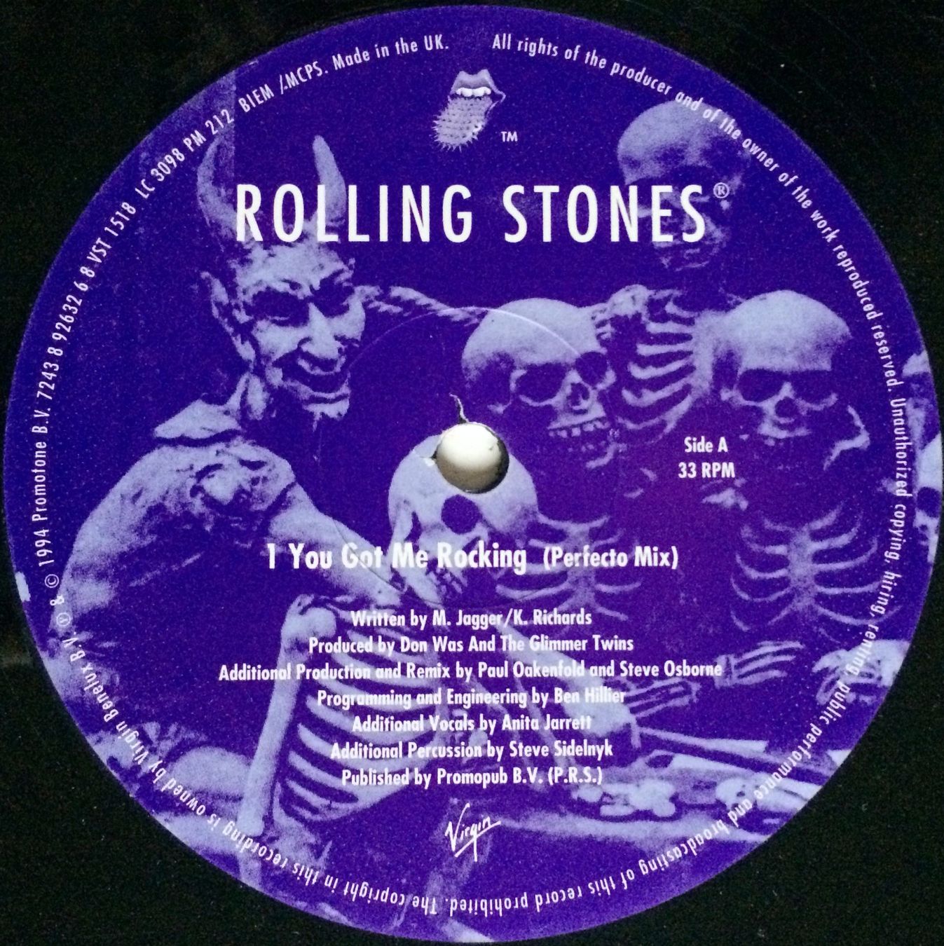 Dischi in vinile: ROLLING STONES - YOU GOT ME ROCKING – Usato da Bottens venduto da hotter-than-hell 2