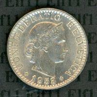 CHF___0.20 1953 -stgl 20 Rappen