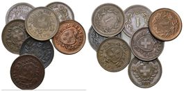 Schweiz 1 Rappen Lot