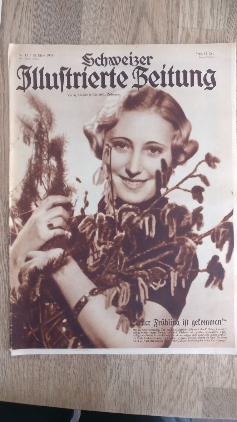 Zeitschriften & Magazine: Verschiedene Ausgaben Schweizer Illustrierte von 1936 – Gebraucht aus Konolfingen von Miga70 1