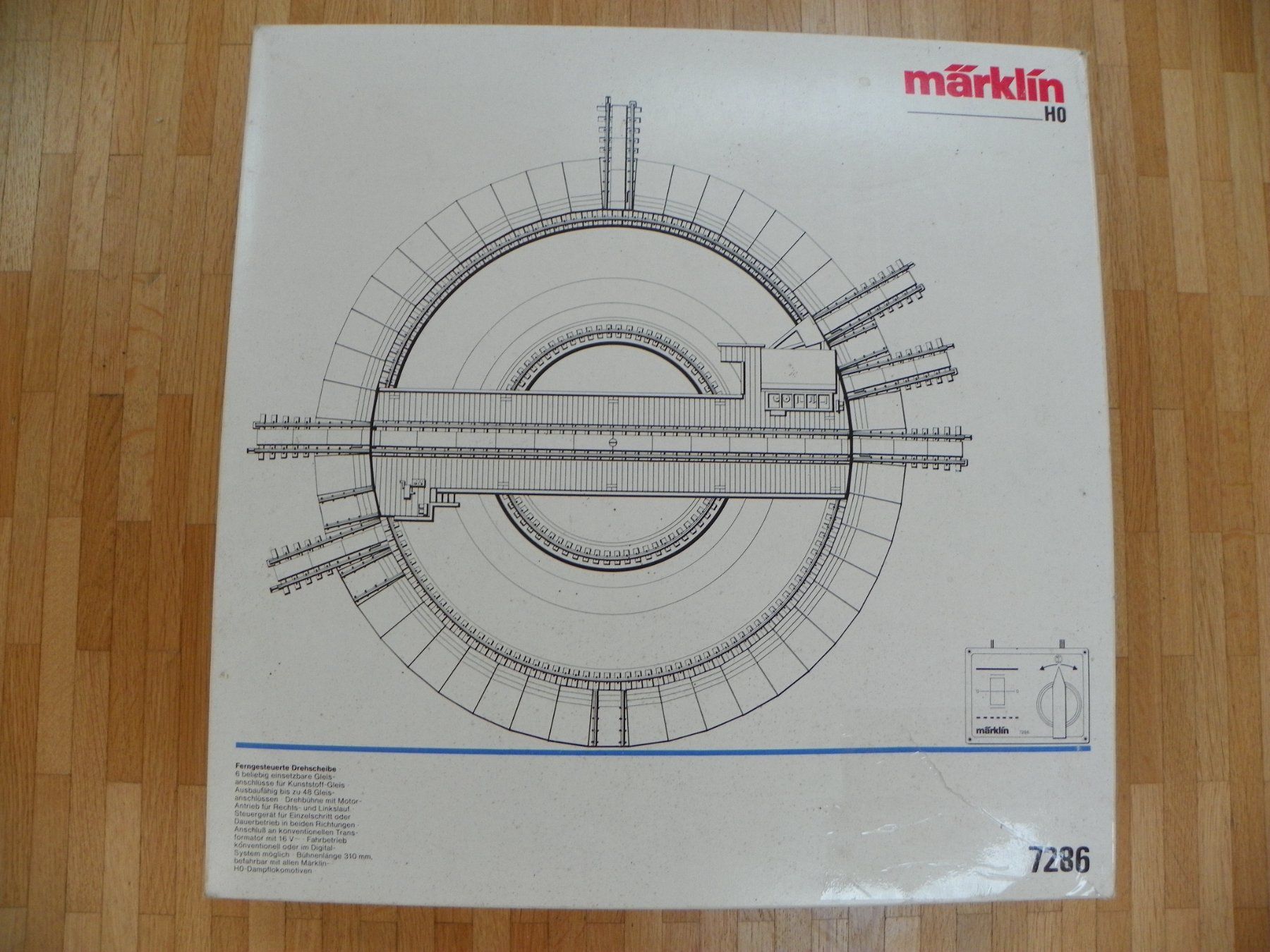 Märklin Modellini di ferrovie: Märklin 7286 Drehscheibe H0 – Usato da Kriens venduto da mel_r9w8