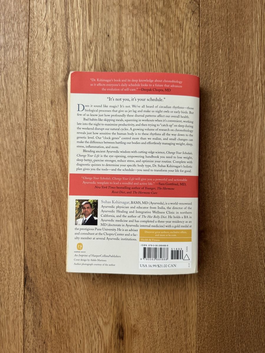 Libri: Buch: Change your Schedule Change your Life, S. Kshirsagar  – Usato da Interlaken venduto da fbnscl 1