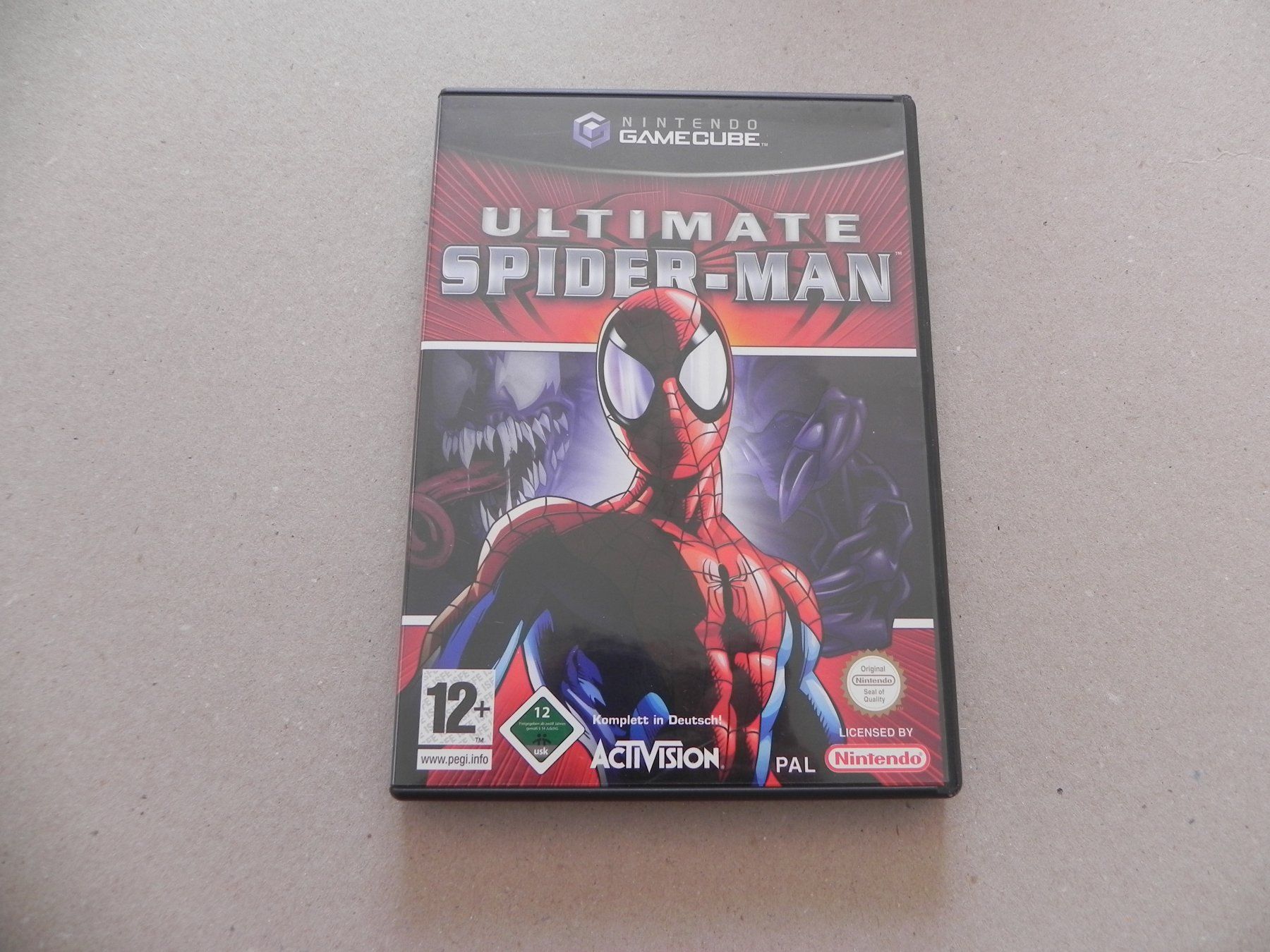 Nintendo Spiele: Nintendo GC Gamecube Spiel Spider - Man 2005 Ultimate – Gebraucht aus Siebnen von krimsie