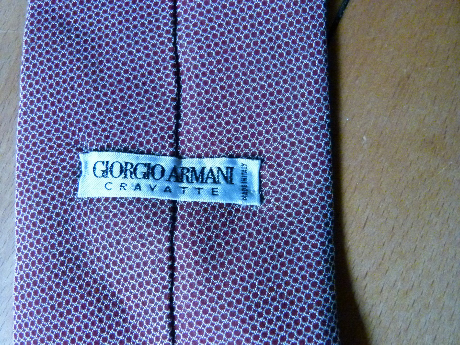 Armani Krawatten: Krawatte (Giorgio Armani) – Neu (gemäss Beschreibung) aus Schalchen von Schmaisli 1