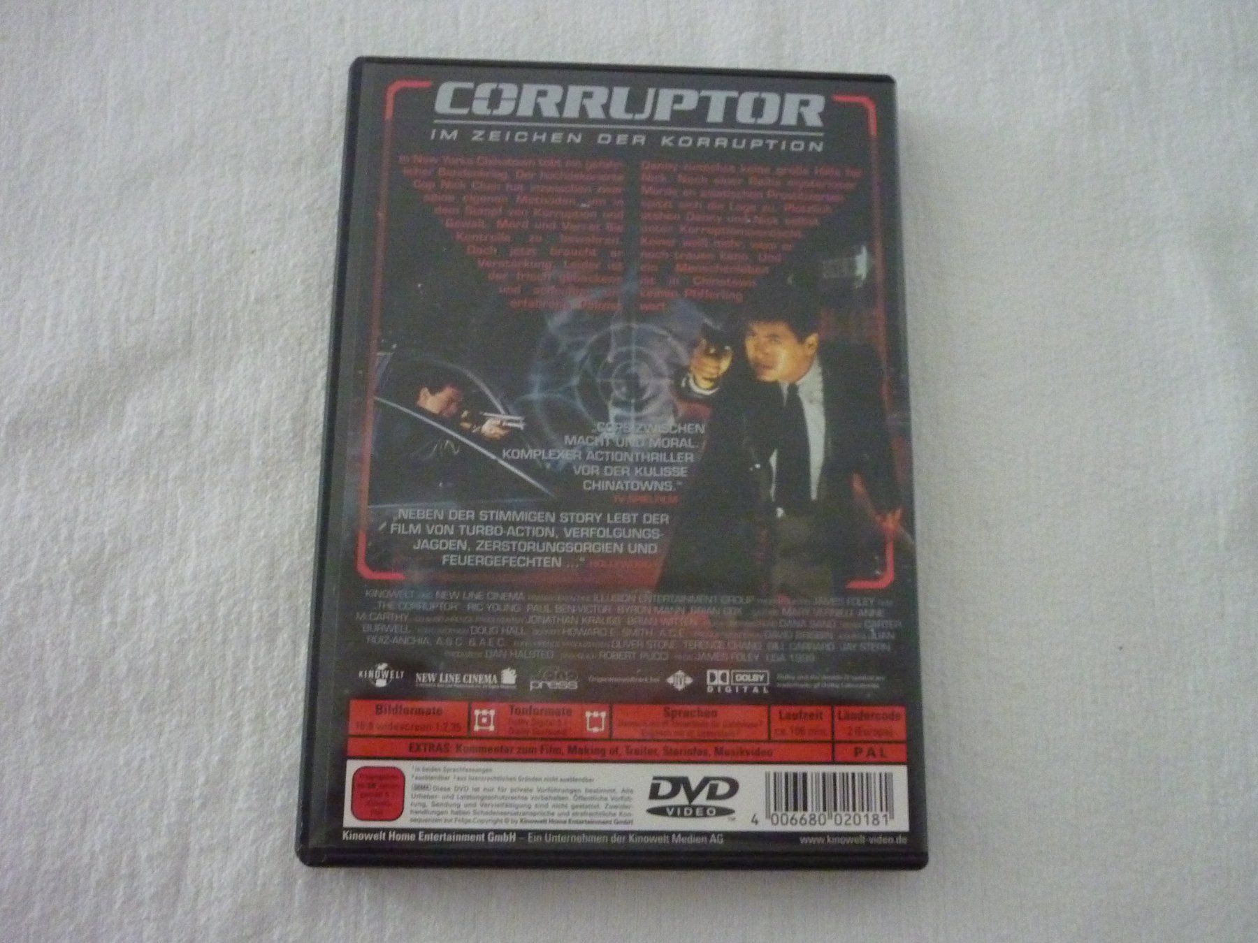 Alle DVDs: DVD Corruptor – Gebraucht aus Vaduz von red94angel 1