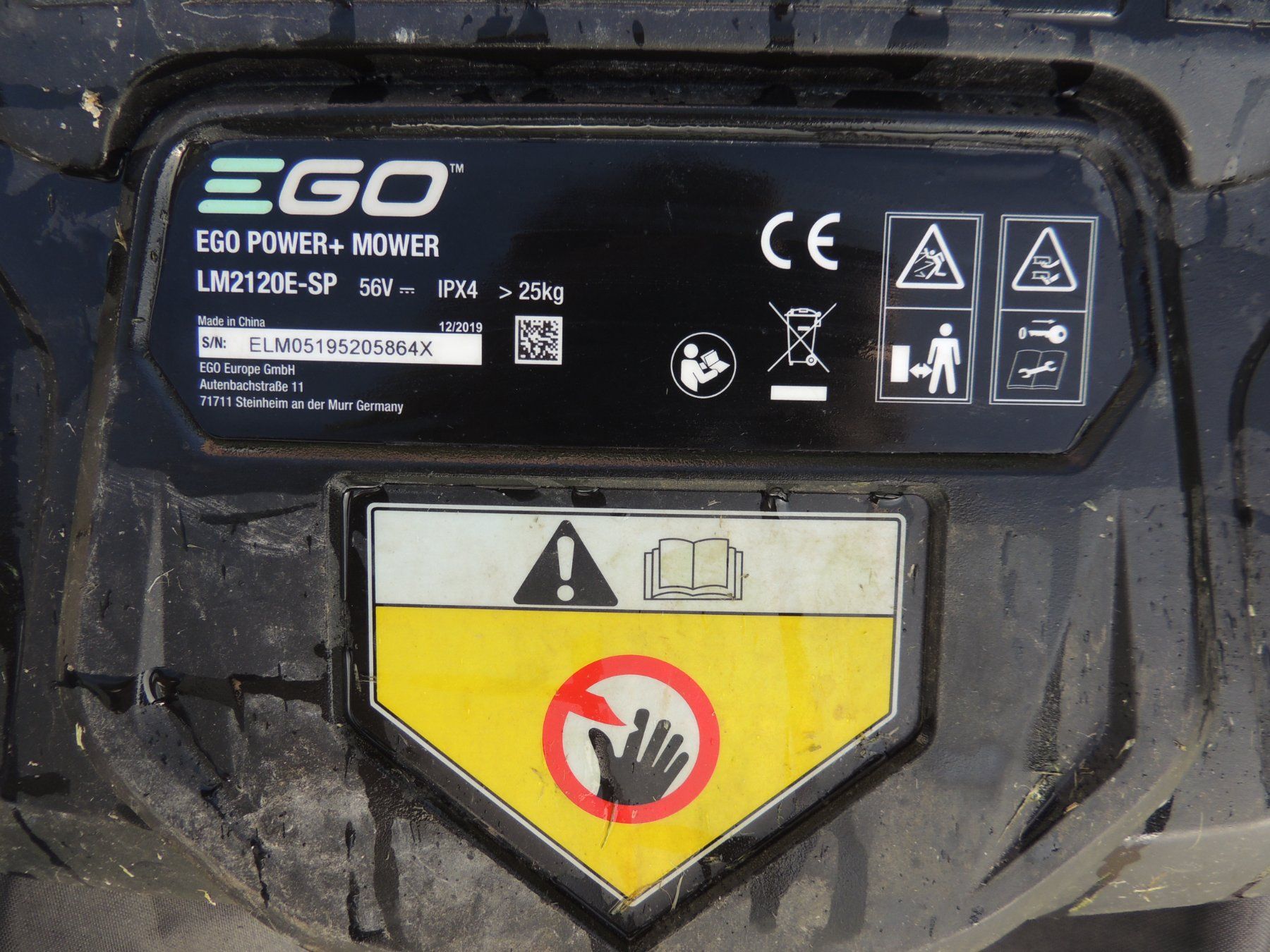 Ego Tagliaerba: EGO Rasenmäher LM 2010E – Usato da Herisau venduto da Andreaubert 1
