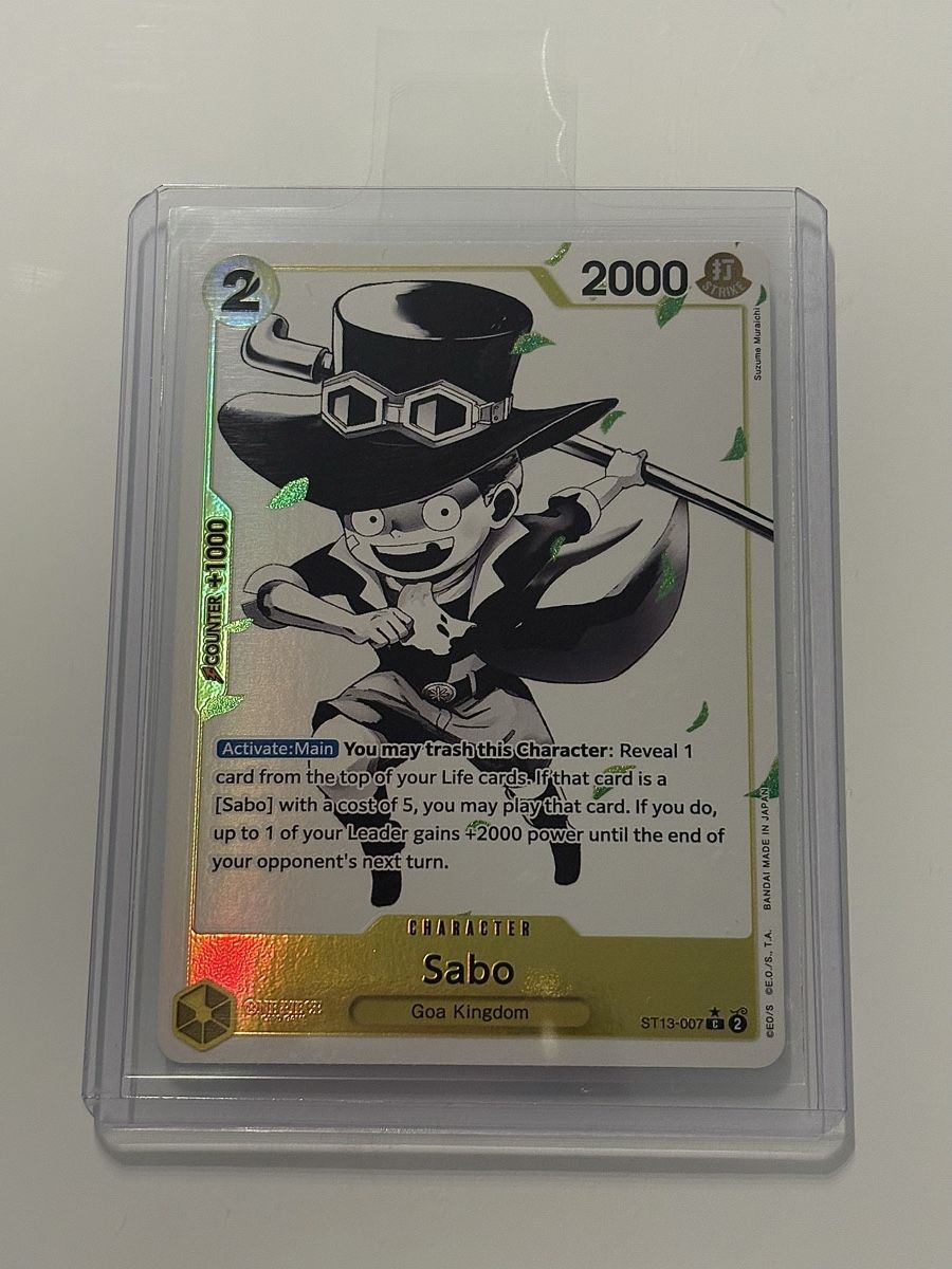 Bandai Sammelbilder & Trading cards: One Piece TCG - Sabo ST13-007 – Neu (gemäss Beschreibung) aus Pieterlen von Mira_o7