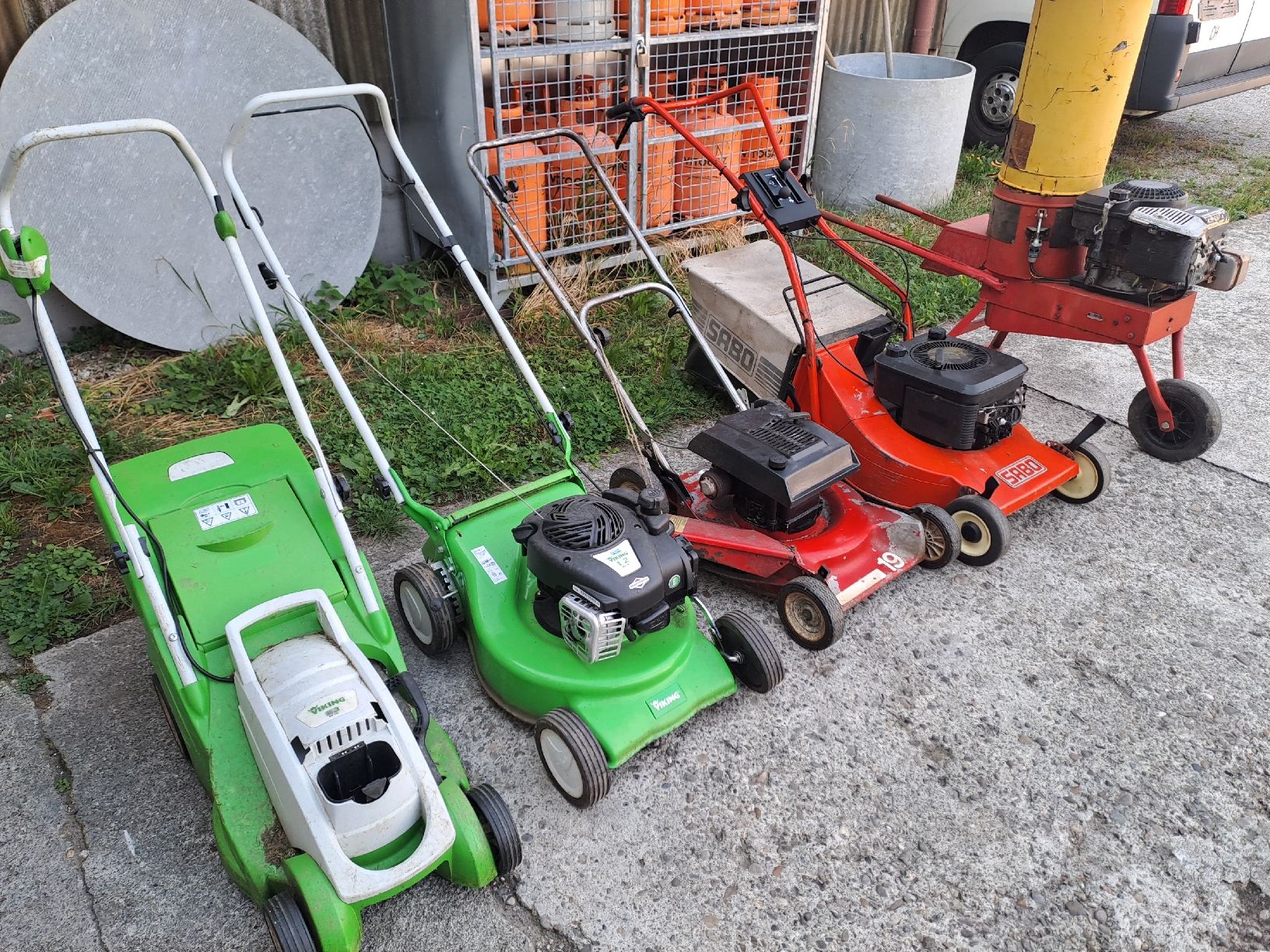 Trinciatrici: Gartenhäcksler Rasenmäher – Difettoso da Gossau SG venduto da MX450 2