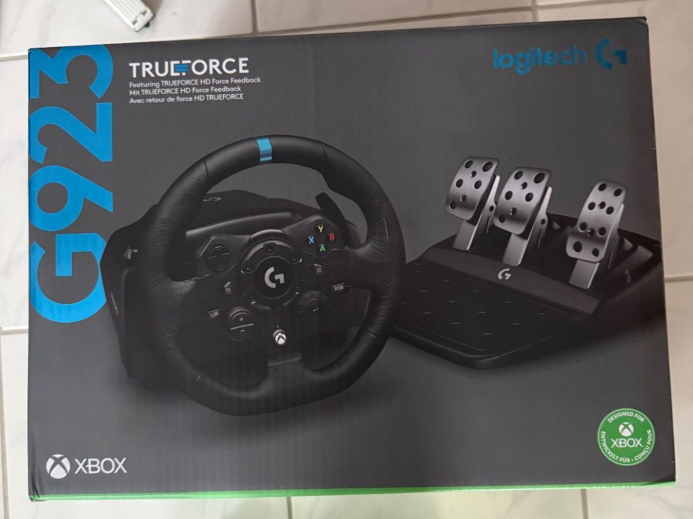 Giochi: Logitech G G923 Trueforce für PC und Xbox – Nuovo (secondo la descrizione) da Tagelswangen venduto da minniemouse67 1