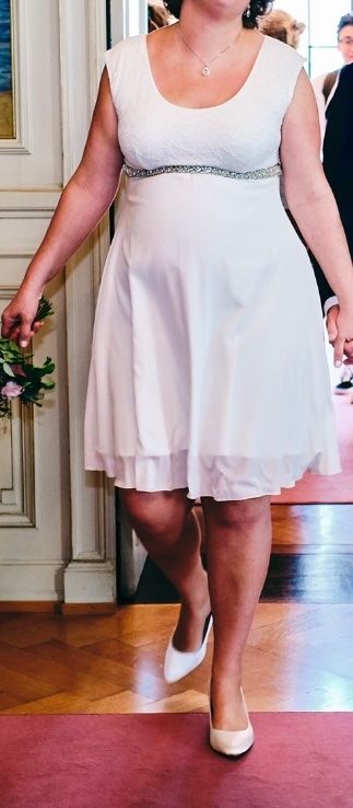 Vestiti: Umstandsbrautkleid in Grösse 42 – Usato da Münchenstein venduto da nuk2018 4