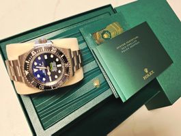 Rolex Deepsea Blue - 136660 - Neu - Kaufbeleg CH + Garantie