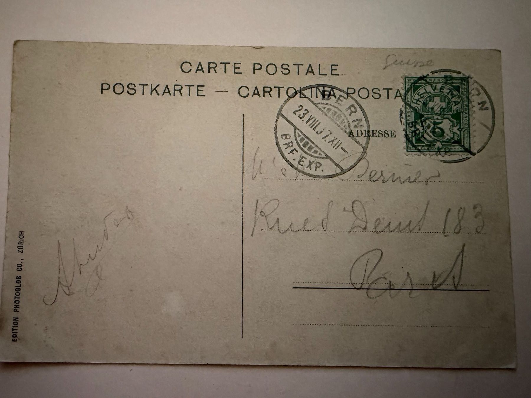 Cartoline postali: Bern - Bundeshaus und Kirchenfeldbrücke  - Ansichtskarte – Usato da Tegerfelden venduto da siebenmacky 1