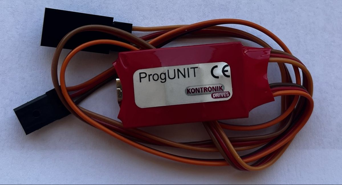 Modellismo RC: PogUNIT von Kontronik – Usato da Russikon venduto da Twistersnake