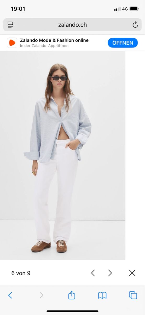 Pull&Bear Jeans: MID-WAIST - Jeans Straight Leg von Pull&Bear – Usato da Zürich venduto da fantasia69 4