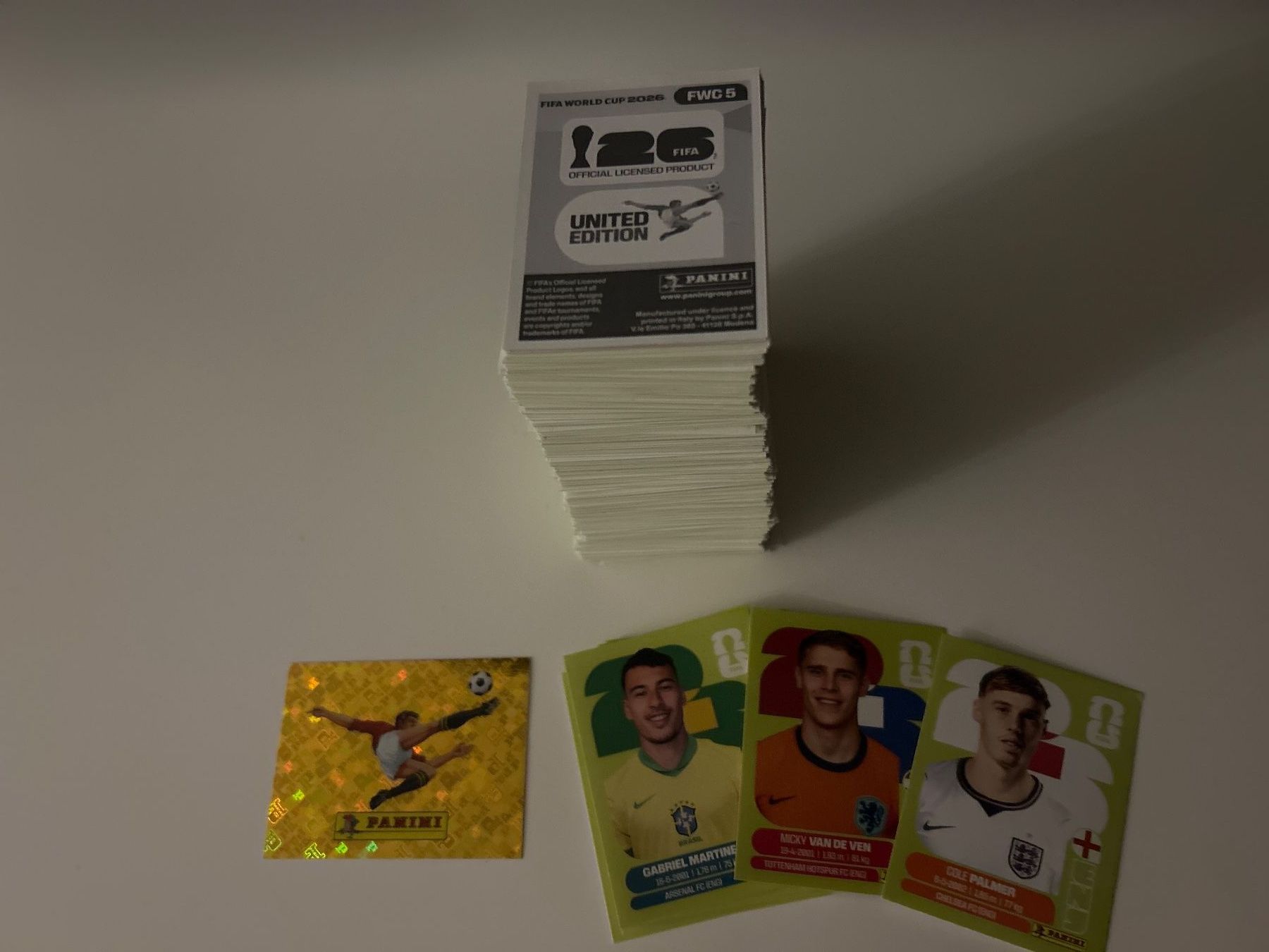 Panini Carte collezionabili: 450 Stk. Panini Bilder 2026 Fifa – Nuovo (secondo la descrizione) da Burgdorf venduto da mau_5lws