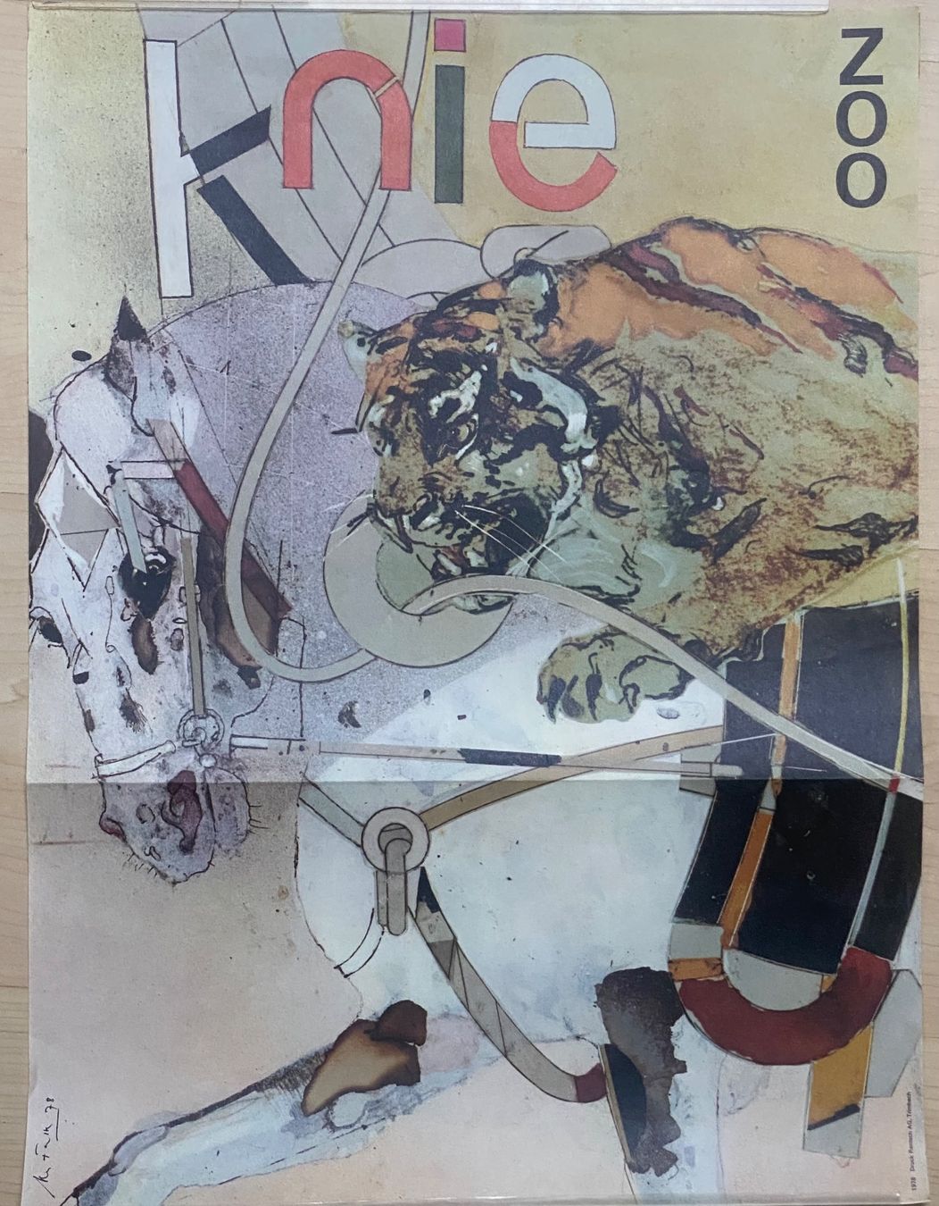 Poster & Bilder: Plakat Zirkus / Zoo Knie 1978 – Gebraucht aus Schnottwil von Chasarmar 1