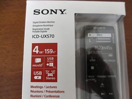 Sony Diktiergerät ICD-UX570 NEU