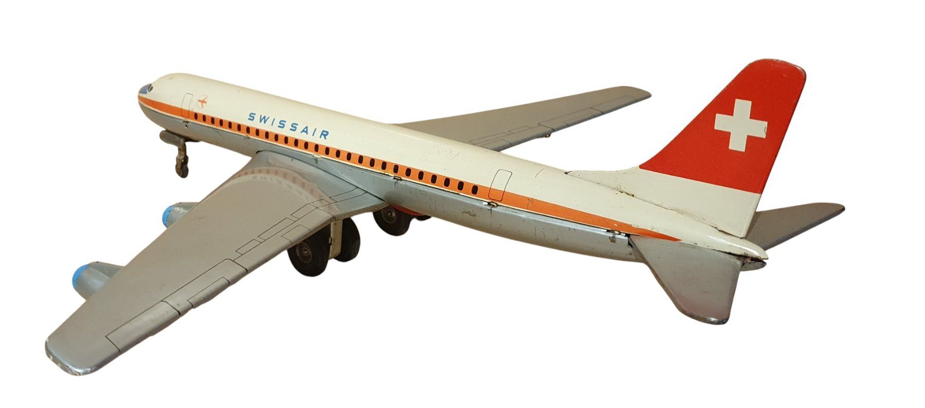 Arnold Giocattoli: alter Swissair Blechflieger – Usato da Flawil venduto da JaguarXJSHE 5