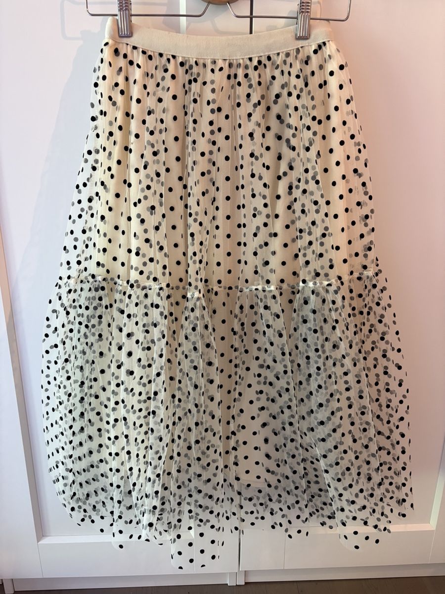 Gonne: Tulle Cream dotted Skirt – Nuovo (secondo la descrizione) da Nyon venduto da My_wardrobe 2