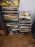 Lot d’environ 300 disques vinyles