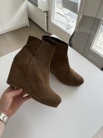 Bottines compensées Maje marron suede (taille-40)