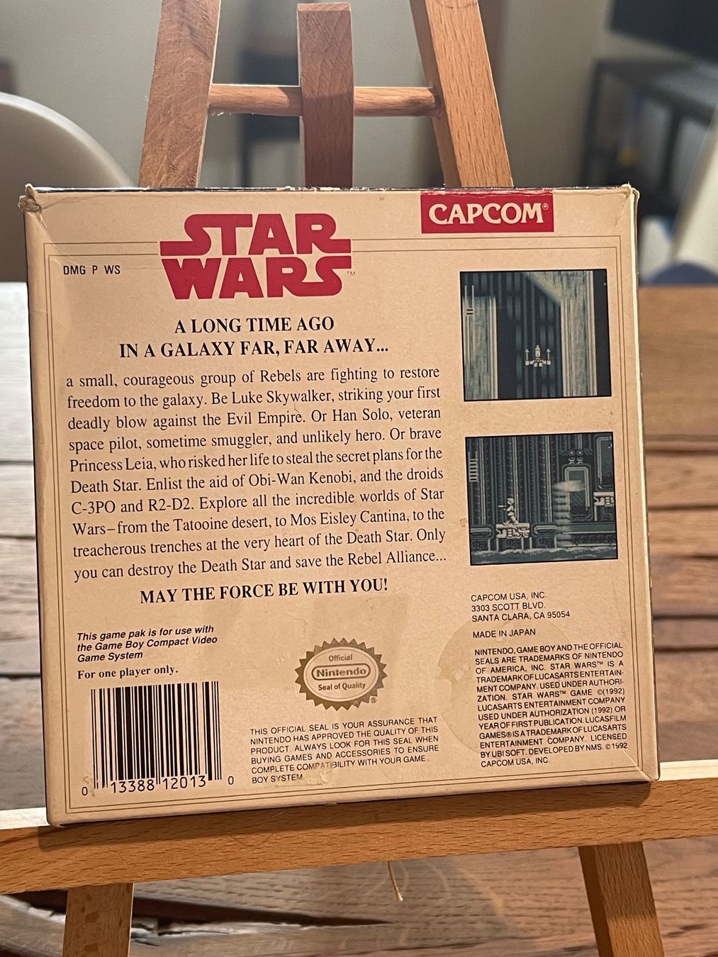 Nintendo Giochi: Game Boy Star Wars Capcom OVP und Anleitung ! – Usato da Zuerich venduto da Dorsi 4