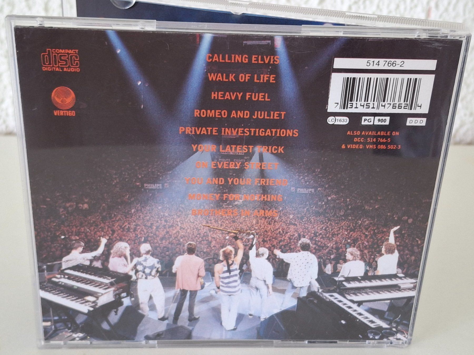 CD: CD Dire Straits - On The Night (Live) – Usato da Aarberg venduto da Jackup1 1