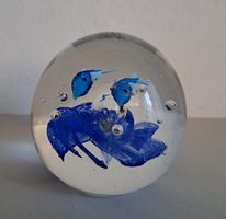 Glaskugel Briefbeschwerer Unterwasserwelt