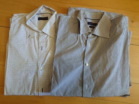 2er Set Herren Hemden Tommy Hilfiger Gr. 40, langarm