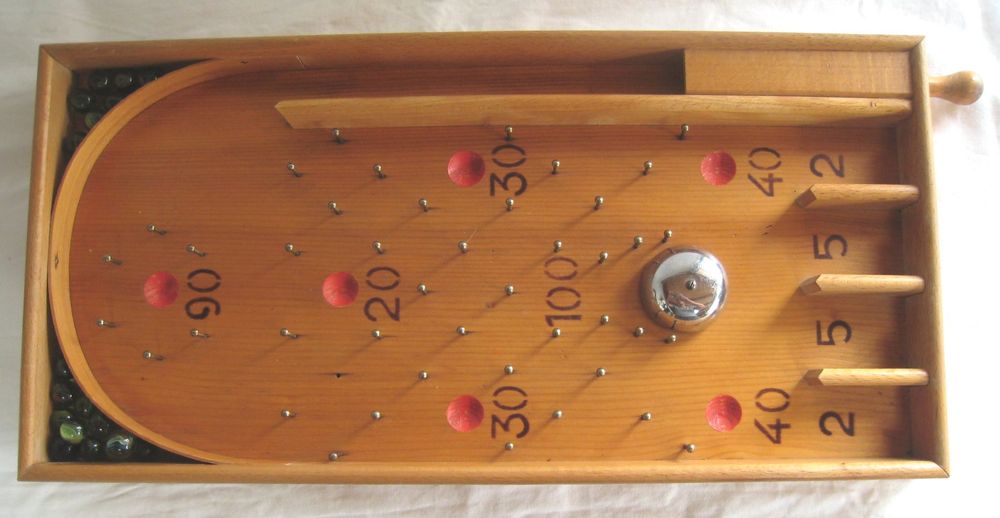 Kugelspiel aus den 50er Jahren Kaufen auf Ricardo