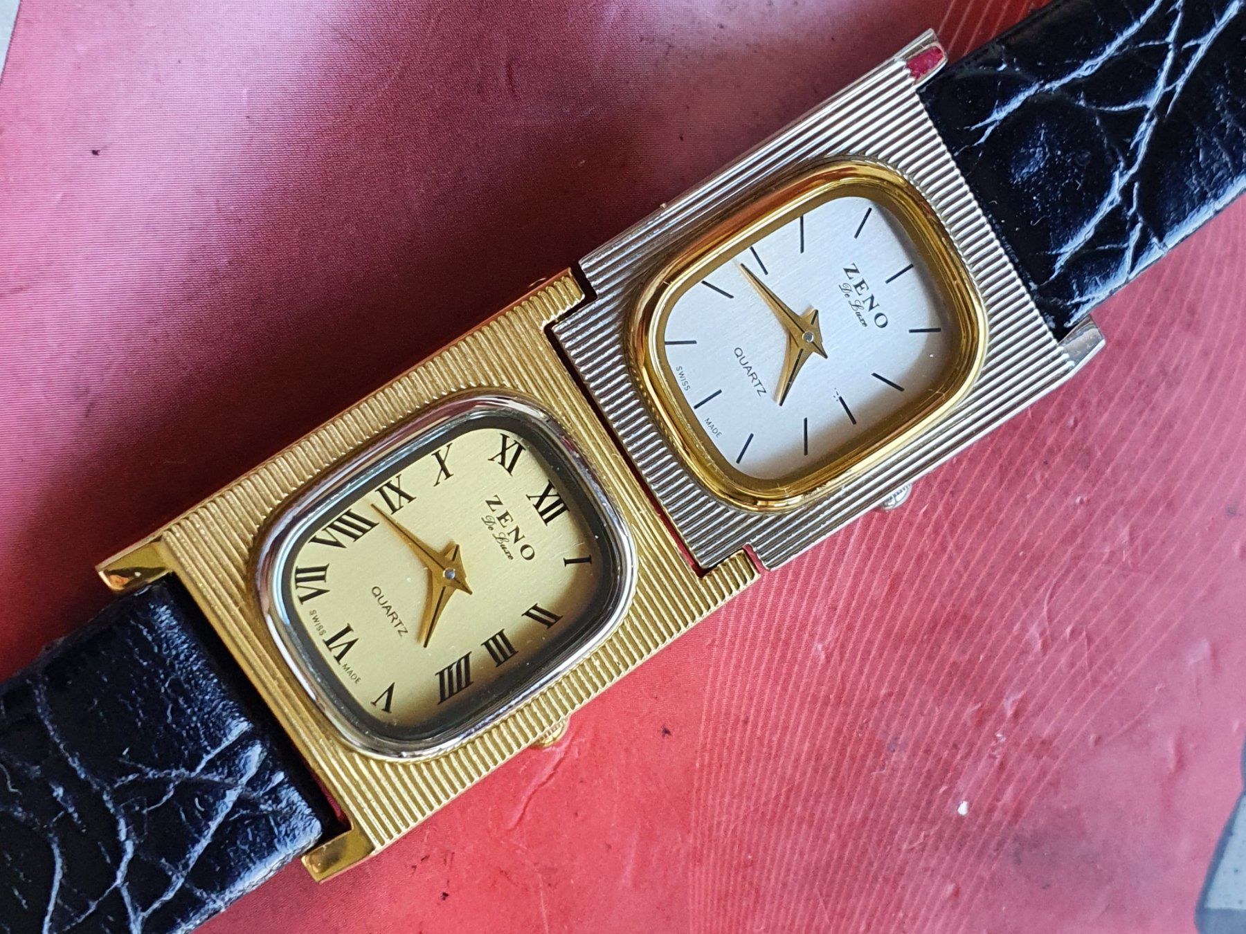 Zeno Montres: 381 Zeno de Luxe Two Timer extrem selten – D'occasion à Muri AG par