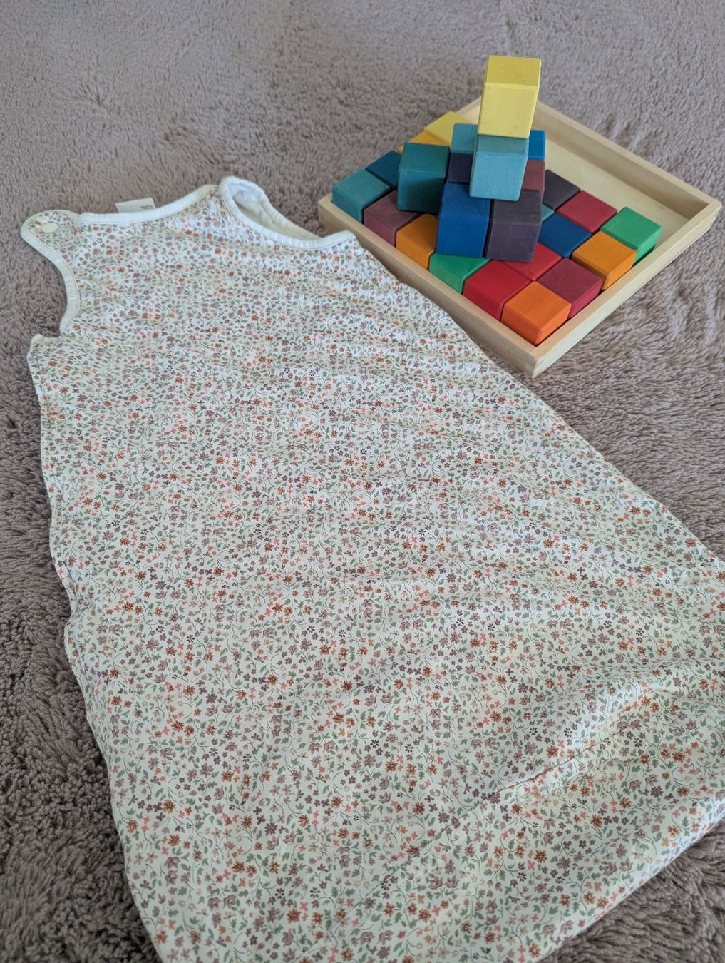 H&M Sacchi a pelo: H&M Babyschlafsack Blumenmuster 62/68 – Usato da Berneck venduto da Pake1808 4
