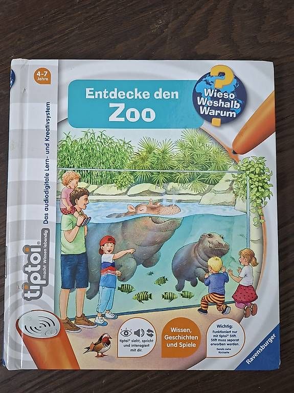 Livres: Tiptoi Buch: Zoo – D'occasion à Schwarzenburg par Franzyska