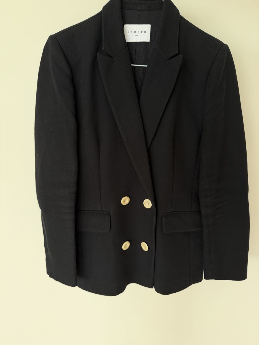 Sandro Giacche: Sandro Blazer Black (36) – Usato da Thalwil venduto da kirakirashop