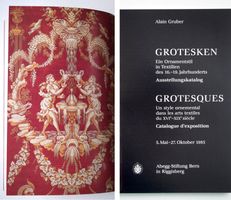 RAR Grotesken Textil antik Textilkunde Abeggstiftung Bern